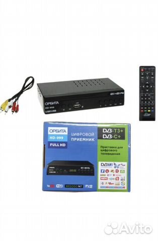 Тв ресивер, тв-тюнер Орбита Орбита 911C, черный