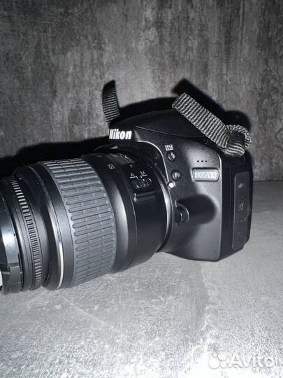 Зеркальный фотоаппарат nikon d3200