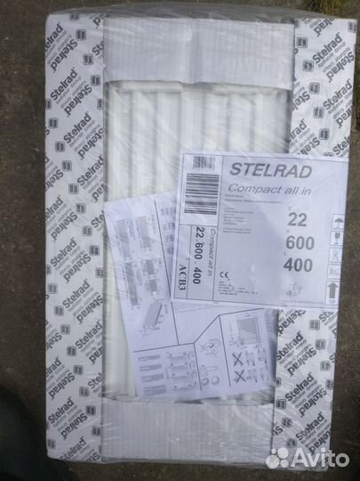 Радиатор панельный 600x400x22 межосевое расст 500