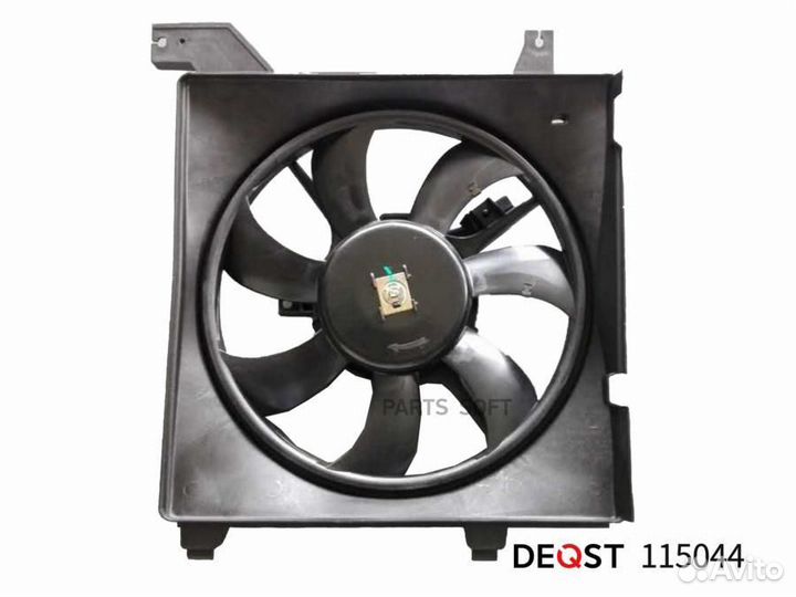 Deqst 115044 Электорвентилятор hyundai elantra (XD