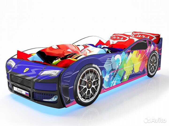 Кровать машина