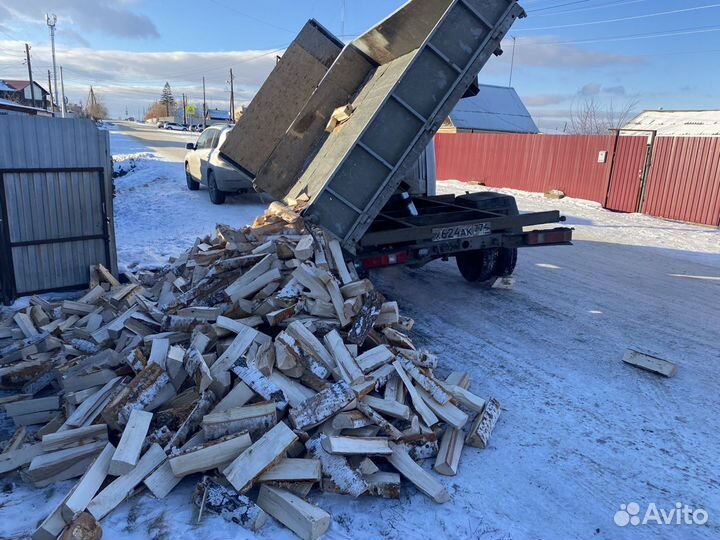 Дрова березовые колотые