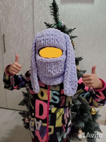 Балаклава с ушками