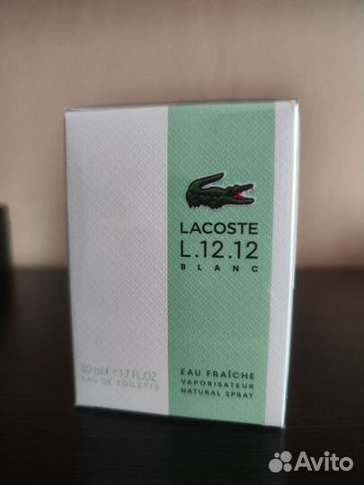 Lacoste L.12.12 Blanc Eau Fraîche