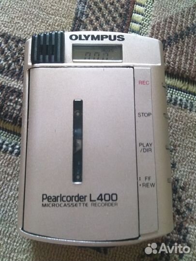 Olympus l 400 микрокассетный диктофон