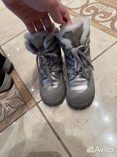 Сапоги зимние детские котофей