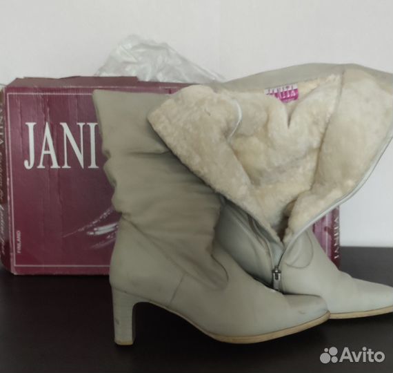 Сапоги натуральная кожа 39 р