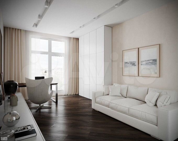 1-к. квартира, 42,7 м², 7/18 эт.