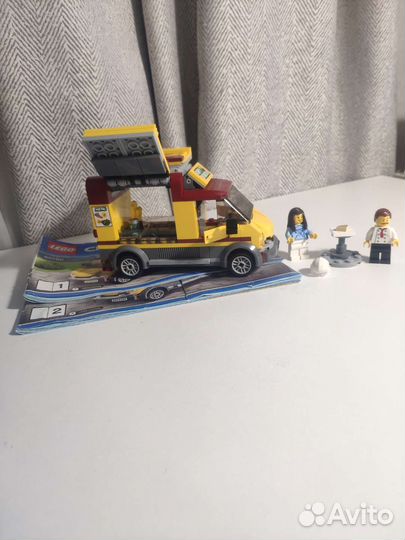 Лего 60150 фургон пиццерии