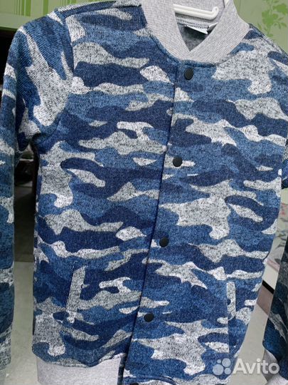 Zara брюки и бомбер Name It новый р.134