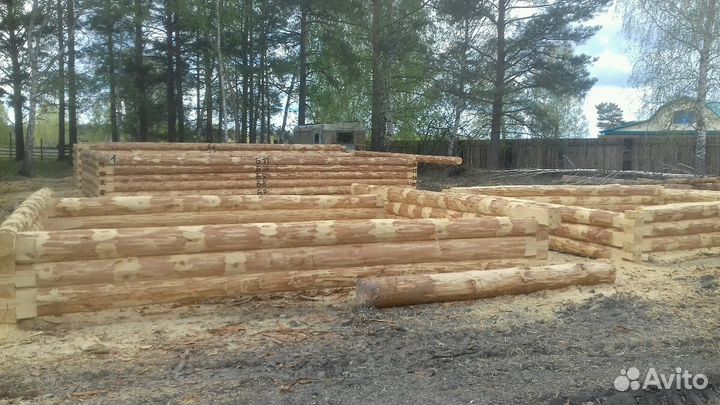 Рубим срубы на заказ имеется пиломатериал