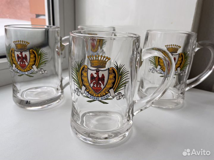 Бокалы для пива/ виски/ водки