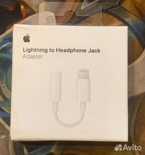 Переходник lightning to Headphone jack 3.5mm