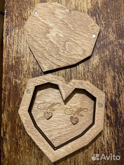 Шкатулка для обручальных колец