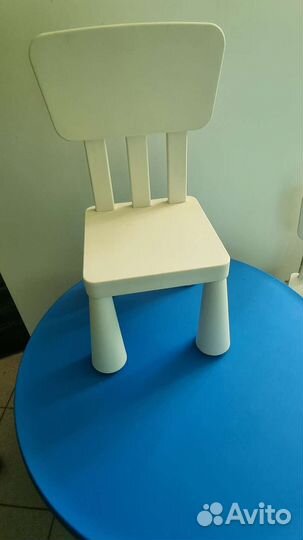 Стол и 2 стула IKEA маммут