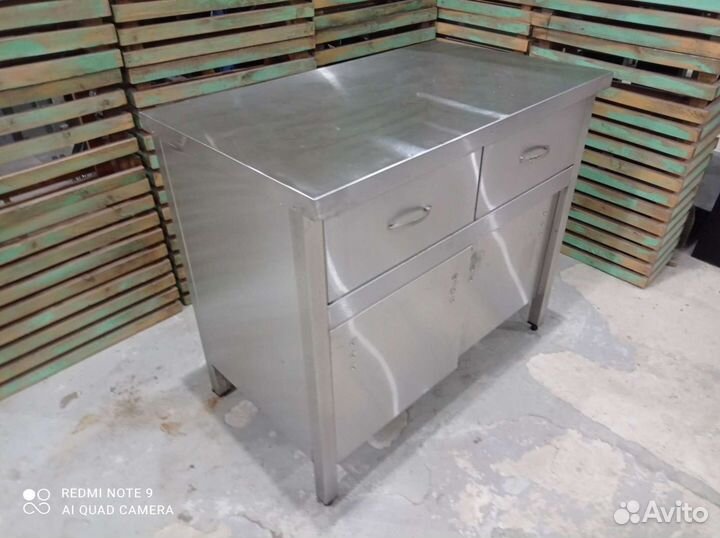Стол купе из нержавейки