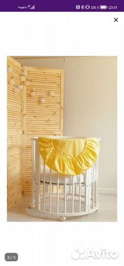 Простыни в детскую кроватку