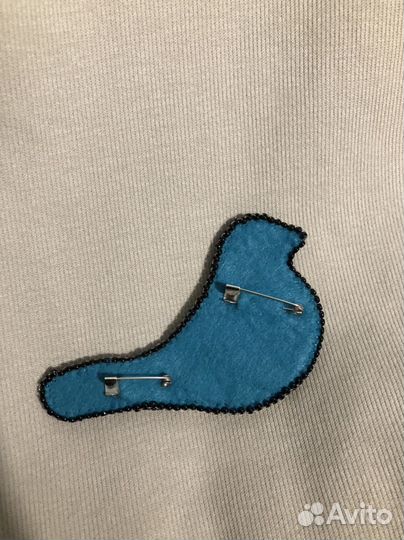 Брошь из бисера