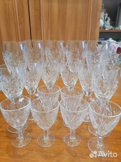 Хрустальные фужеры