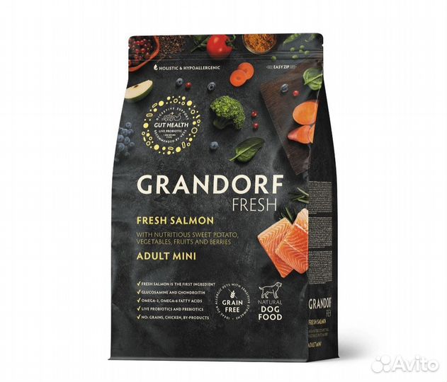Grandorf fresh Холистик-корм для собак и кошек