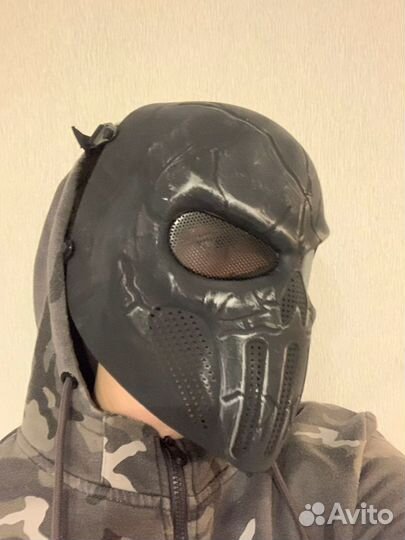 Маска для страйкбола новая