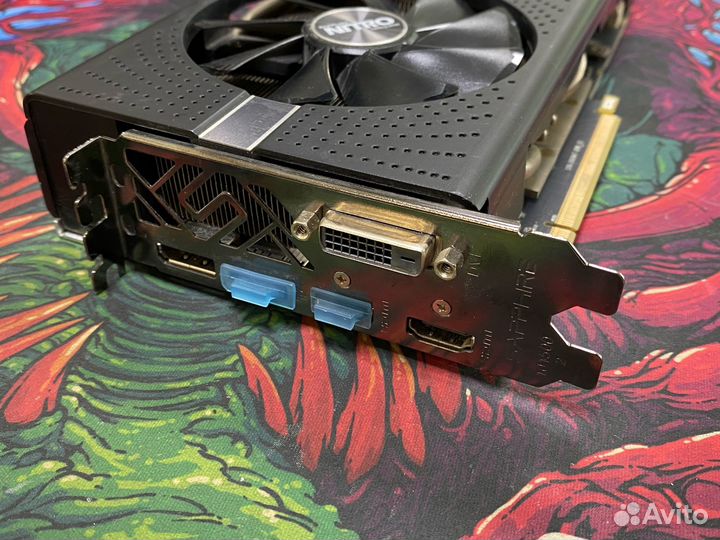 Видеокарта Sapphire AMD Radeon RX 580 nitro 4gb