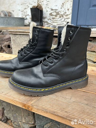 Зимние ботинки dr martens