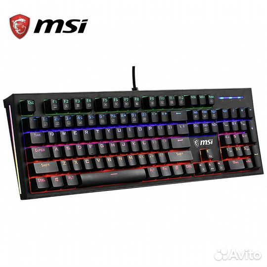 Игровая клавиатура msi vigor gk50z rgb