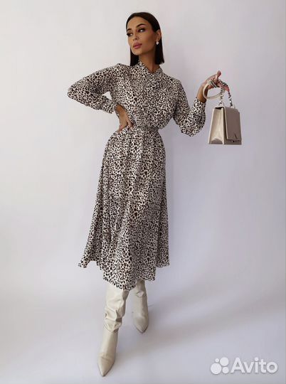 Платье женское шифоновое