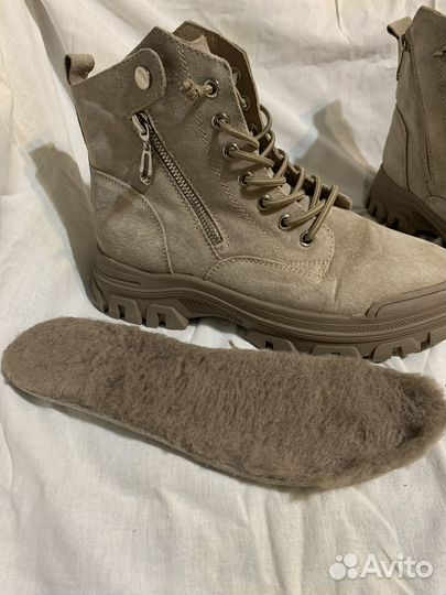 Ботинки женские зимние 40 размер, но маломерят