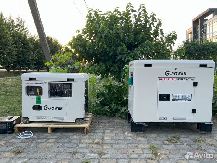 Газовый генератор 13 kW g-power