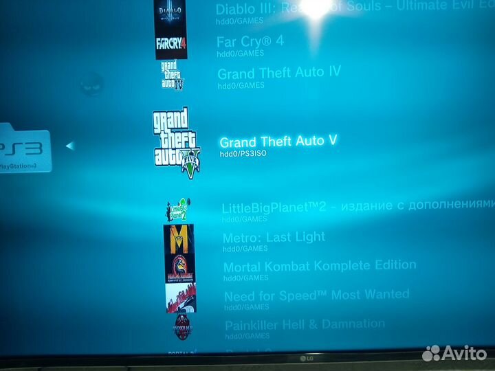 Ps3 500gb + 30 игр