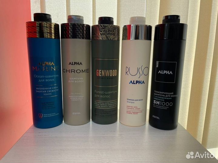 Мужские шампуни эстель