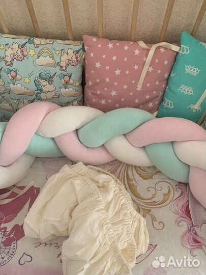 Бортики в кроватку