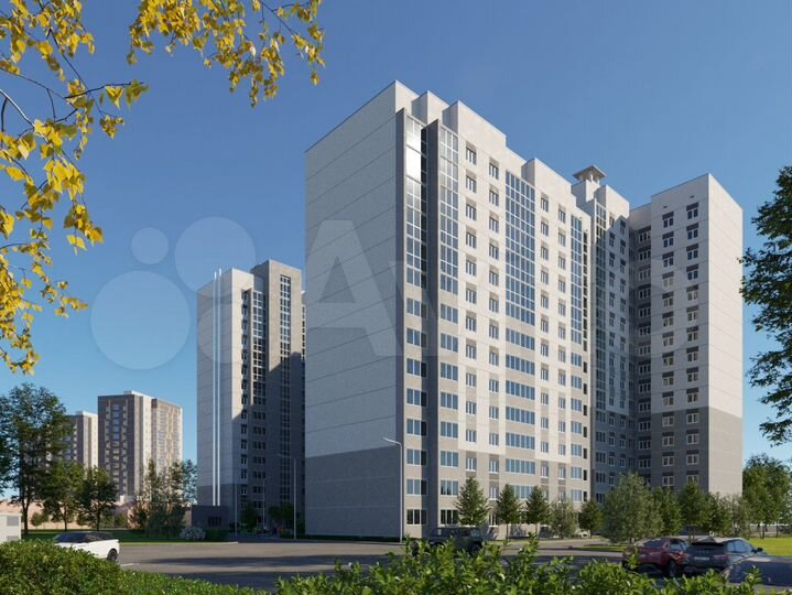 1-к. квартира, 38,2 м², 3/17 эт.