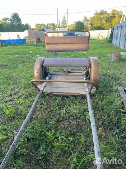 Телега для лошади. Однооска