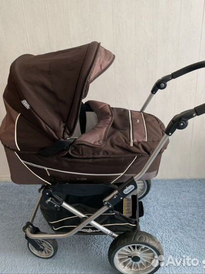 Emmaljunga Коляска 2 в 1 прогулочная с люлькой