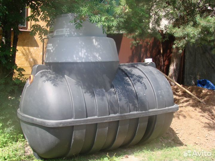 Емкость пластиковая под канализацию под септик