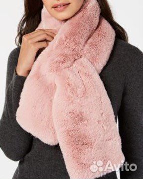 Меховой шарф bershka