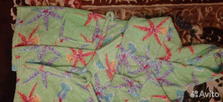 Халат с капюшоном