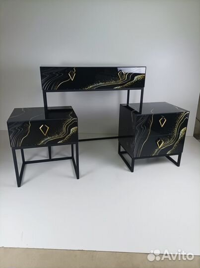 Прикроватная тумба 3D 