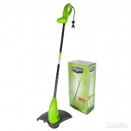 Триммер струнный Greenworks GST2830 21117, 280Вт