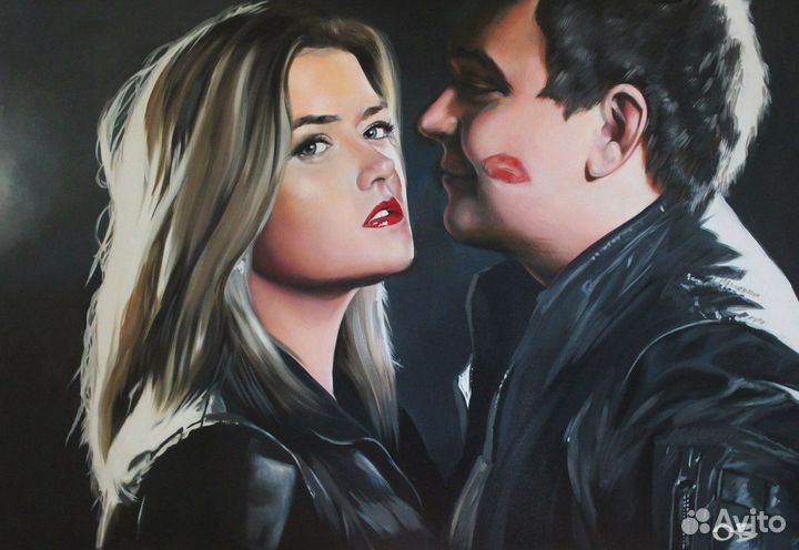 Портрет маслом на холсте по фотографии