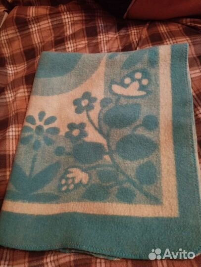 Одеяло детское шерстяное