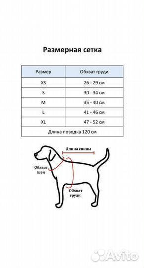 Шлейка жилетка с поводком