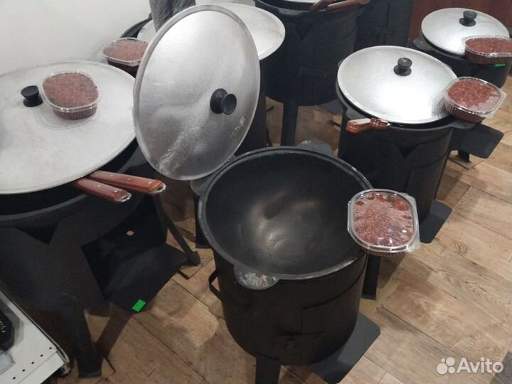 Чугунный казан 10 литров