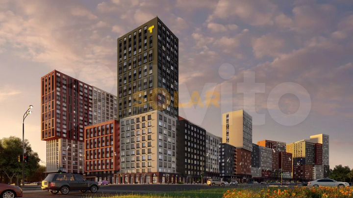 2-к. квартира, 39,4 м², 20/23 эт.