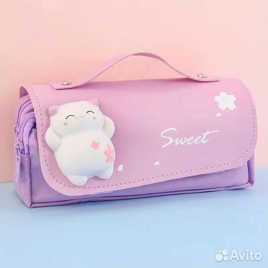 Пенал школьный для девочки