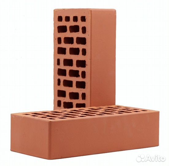 Лицевой кирпич красный