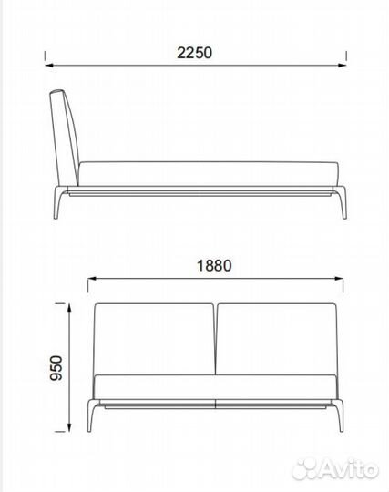 Кровать Итальянского дизайна Премиум в Москве